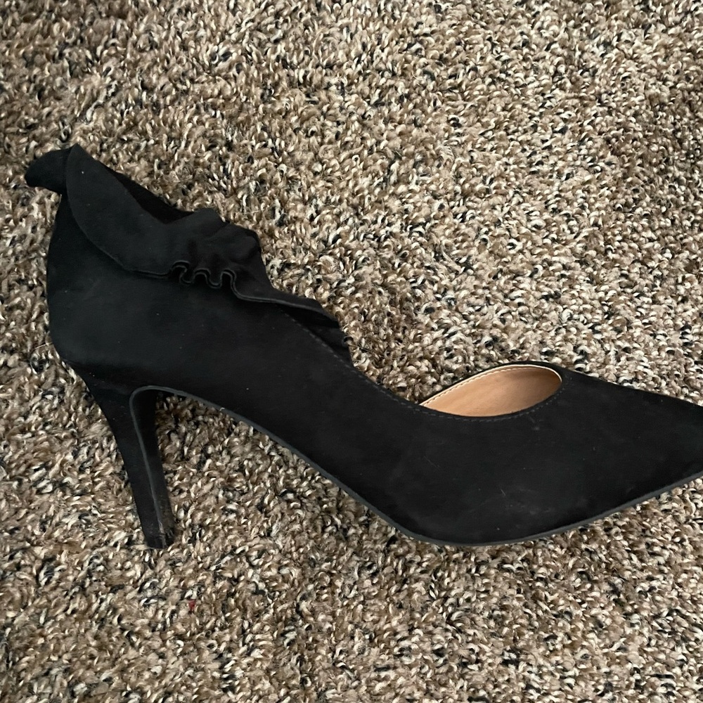 Lane Bryant Ruffle Cutout heel